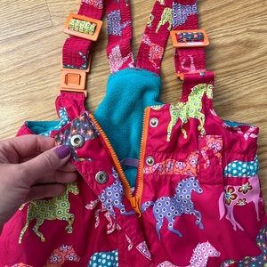 Garnet hill snow pants!